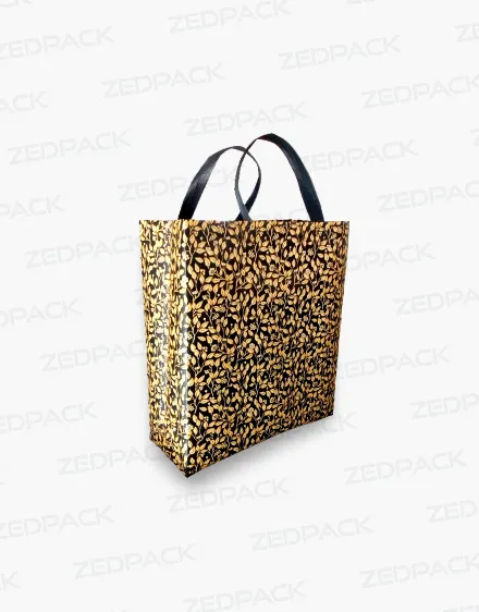 Leopard print designer bag