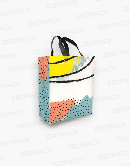 Abstract print bag