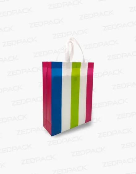 Striped bag
