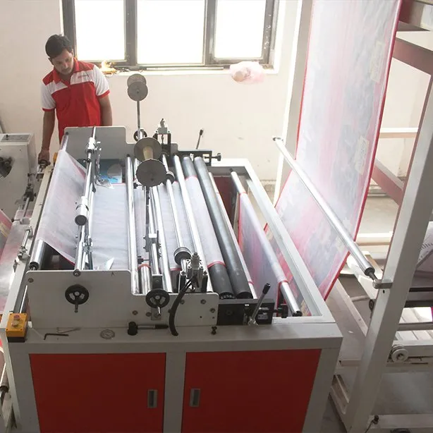 Operator at a non-woven fabric line